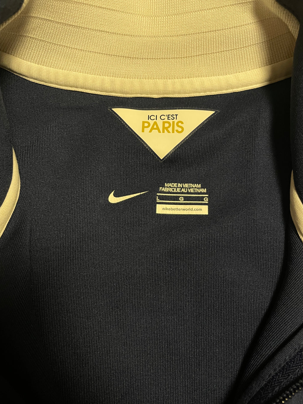 Vintage Nike PSG Trainingsjacken (L)