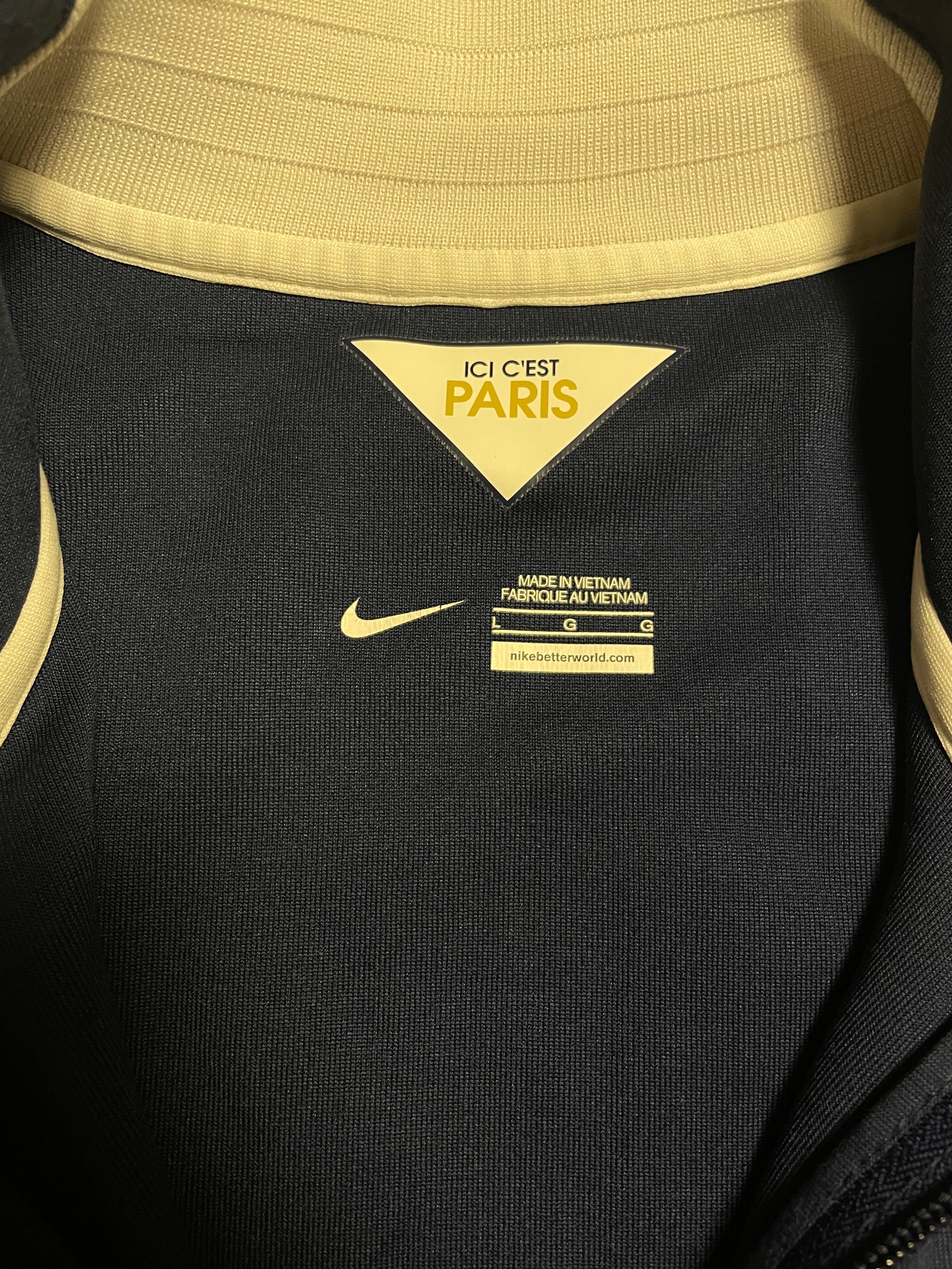 Vintage Nike PSG Trainingsjacken (L)