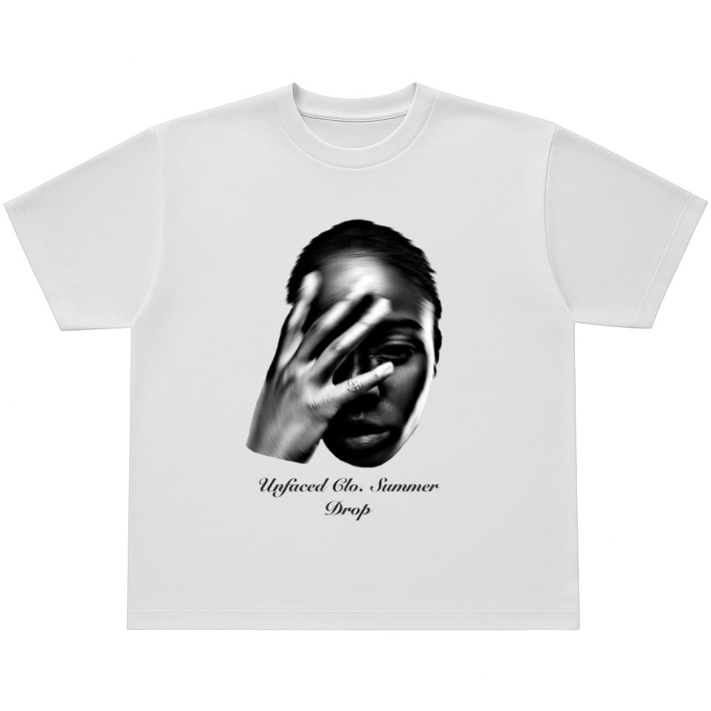Blurred Face Tee